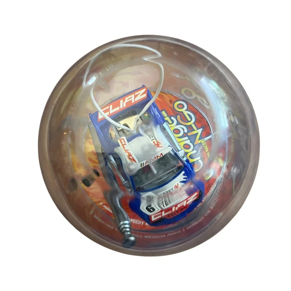 Charge-N-Go Mini Racer Blue Radio Controlled RC Car Full Function Model 9976 NIB
